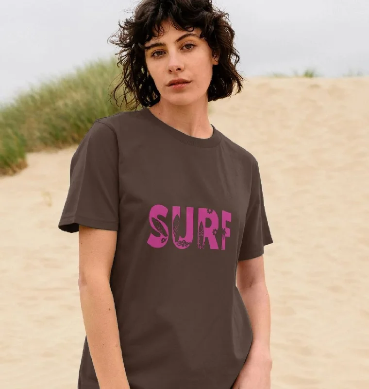 'SURF' Ladies Tee