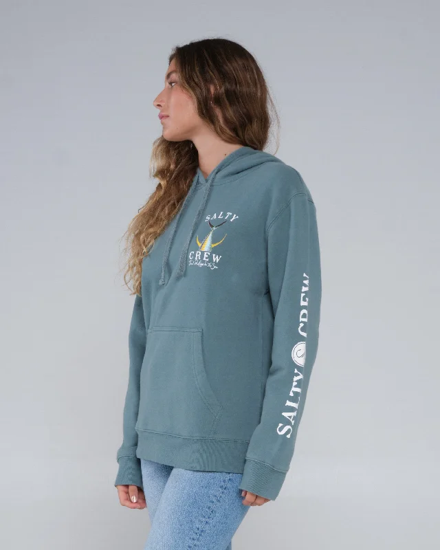 TAILED PREMIUM HOODY - Atlantic Green