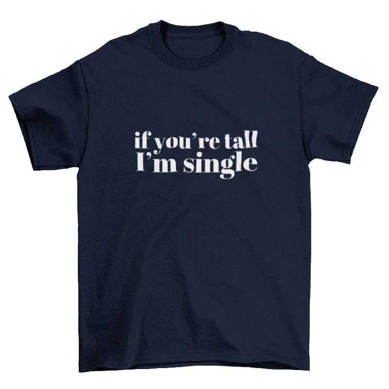 TALL/SINGLE, BABY TEE - NAVY