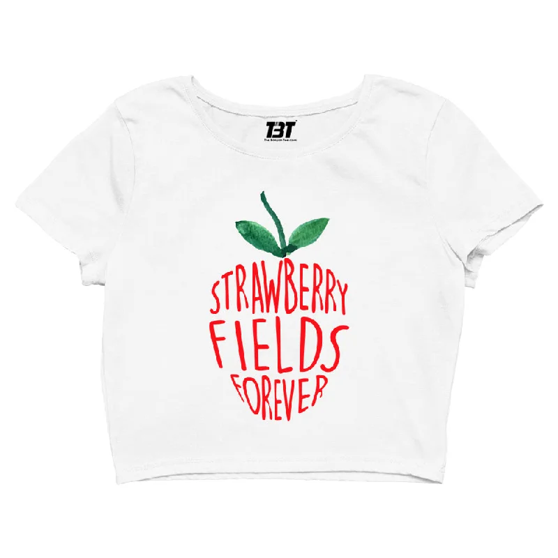 Crop Top - Strawberry Fields