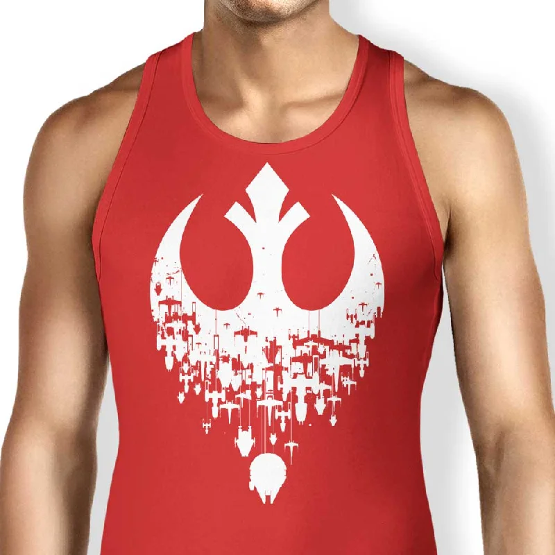 Unisex Tank Top / Red / XS