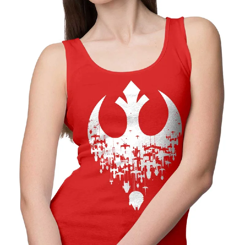 Women's Tank Top / Red / XS