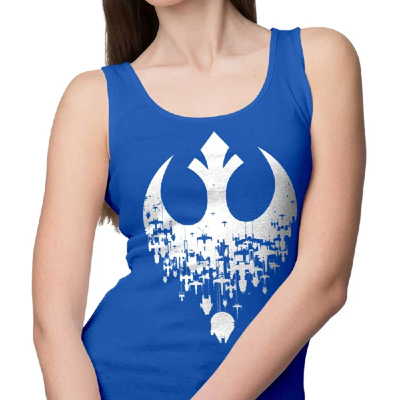 Women's Tank Top / Blue / XS