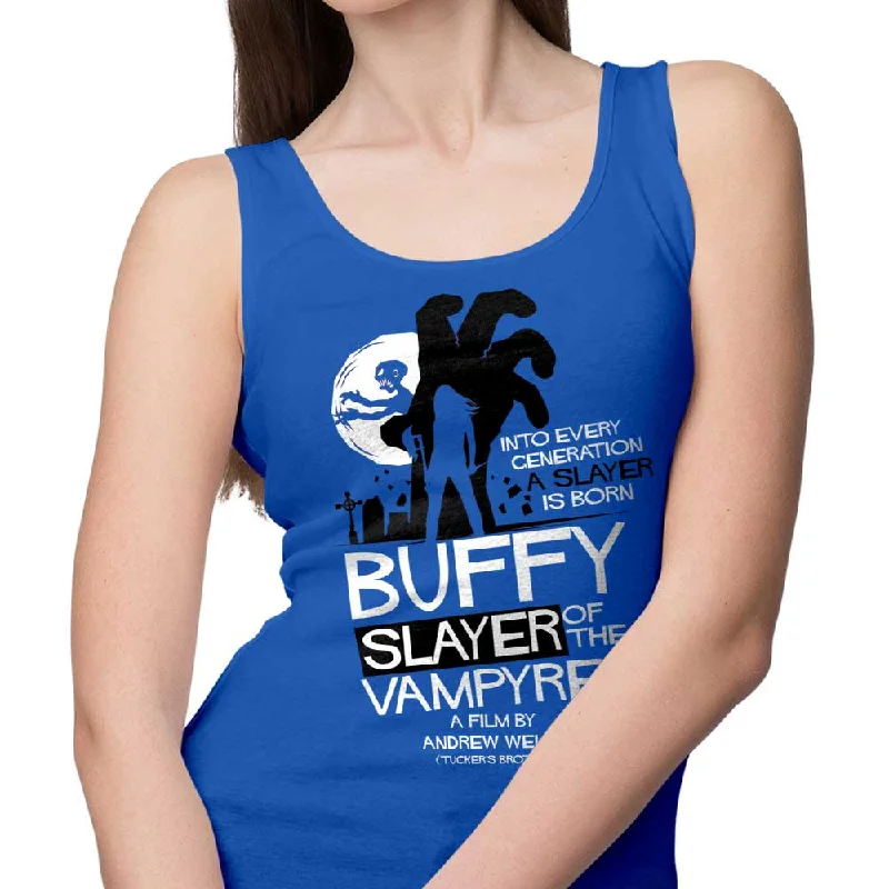 Women's Tank Top / Blue / XS