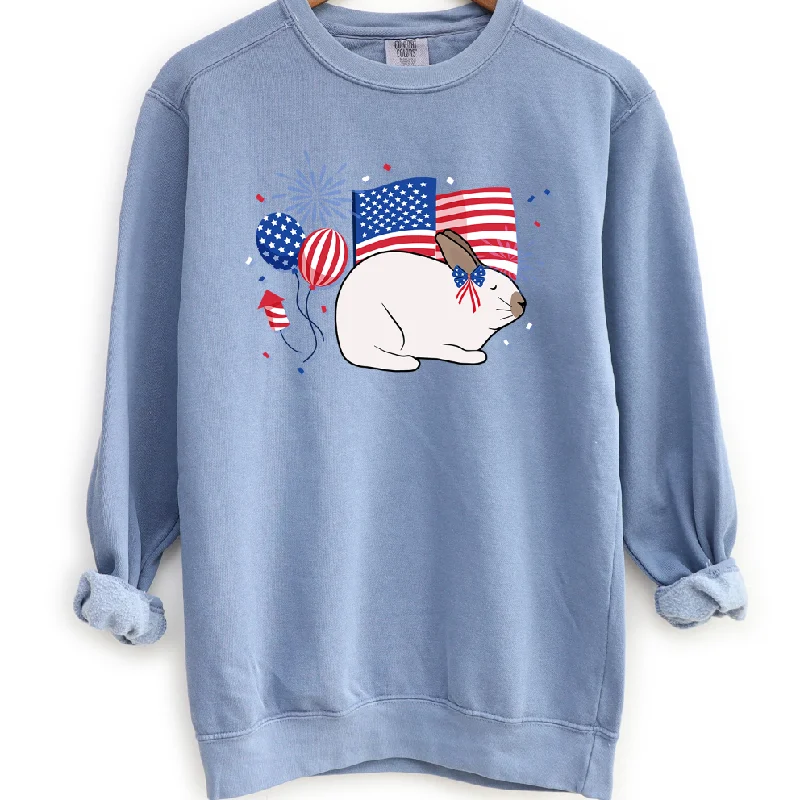 USA Rabbit Crewneck (S-3XL) - Multiple Colors!