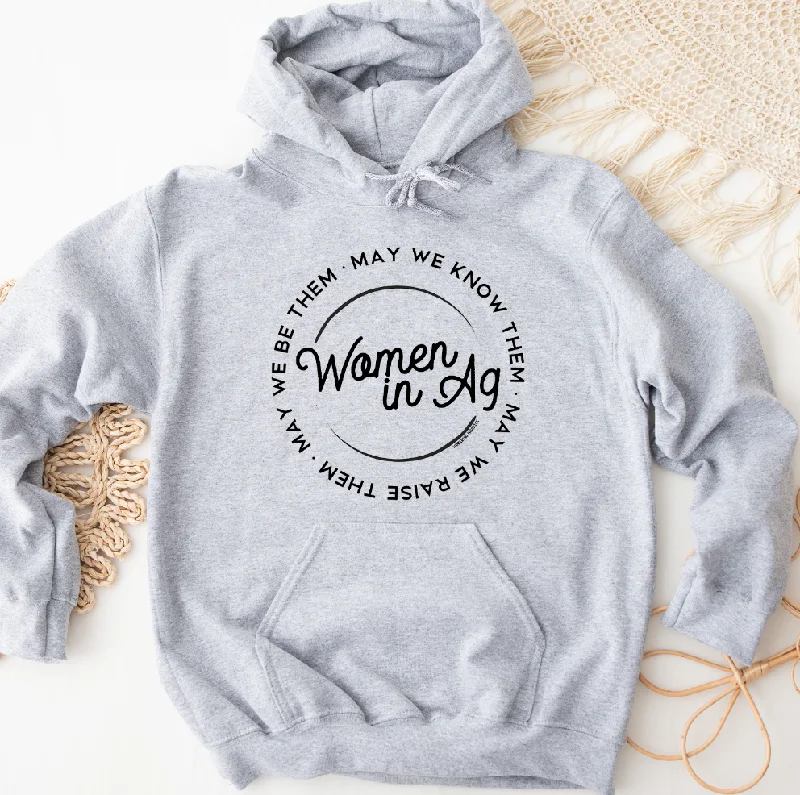 Women in Ag Circle Hoodie (S-3XL) Unisex - Multiple Colors!