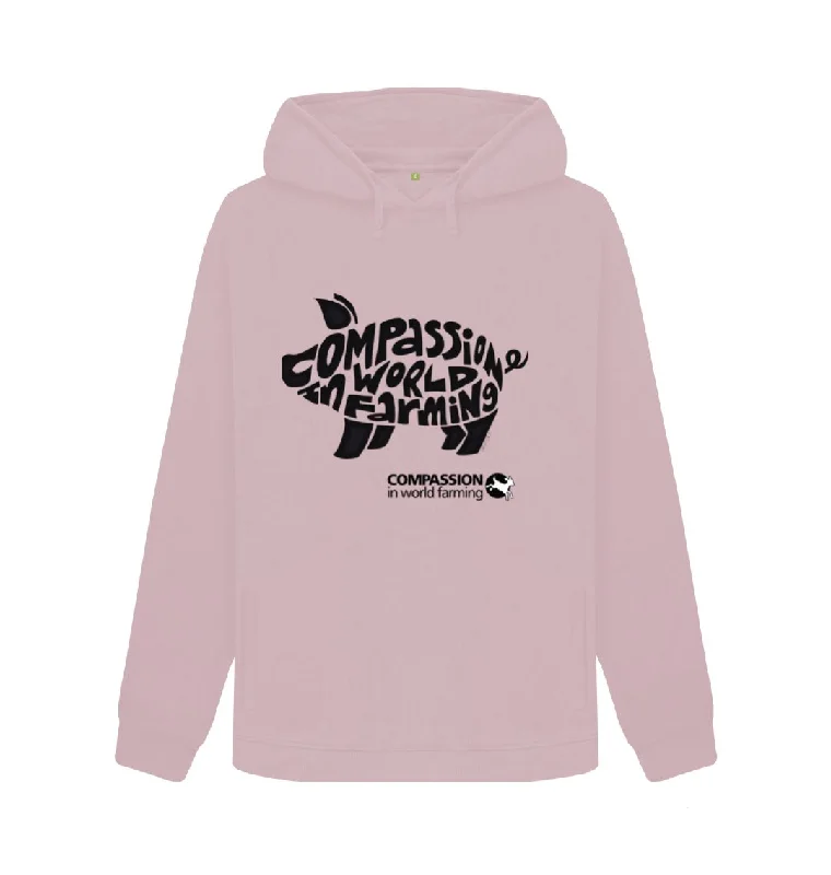 Women's Compassion Pig Hoodie