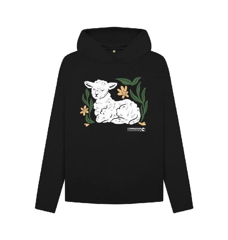 Women's Lamb Relaxed Fit Hoodie