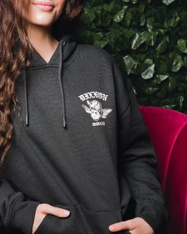 Women's No Regrets Pullover Hoodie - Black