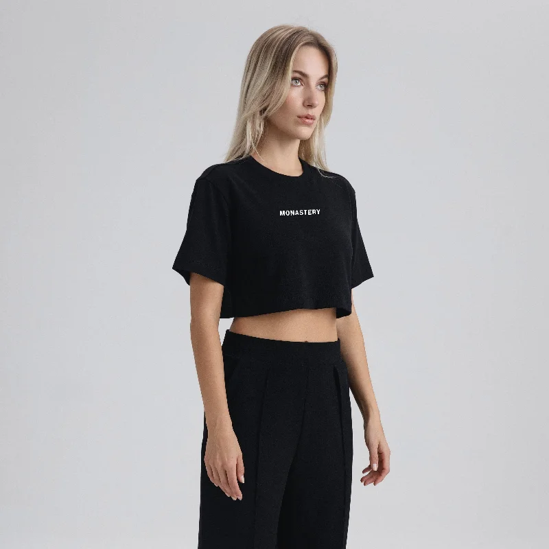 ZUSU CROP TOP BLACK