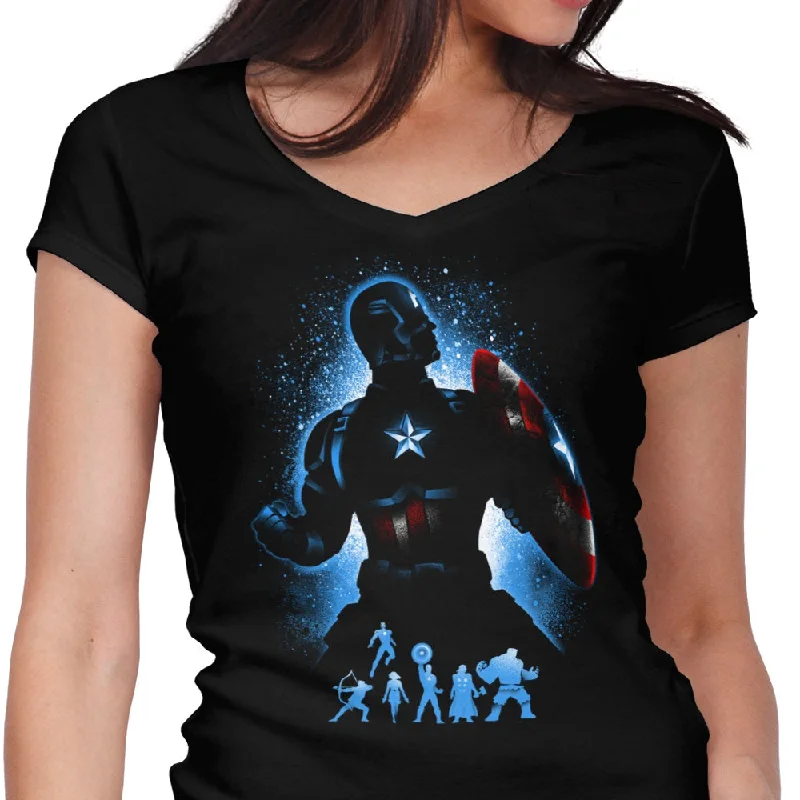 The Man Out of Time - Women's V-Neck