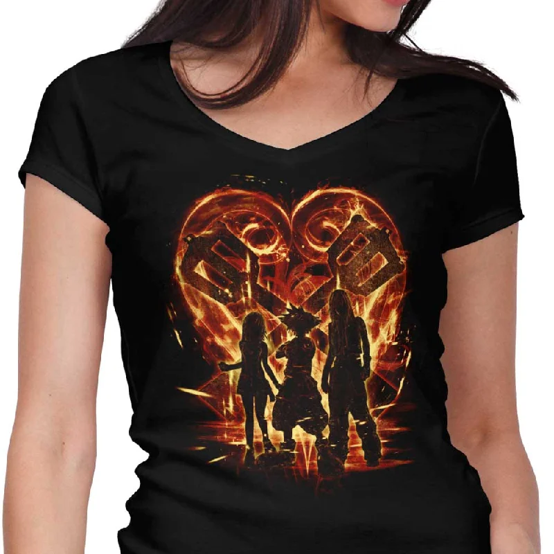 Kingdom Trio - Women's V-Neck