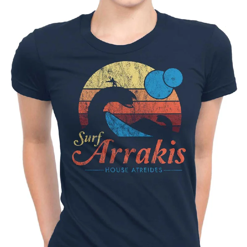 Women's Premium T-Shirt / Navy / S